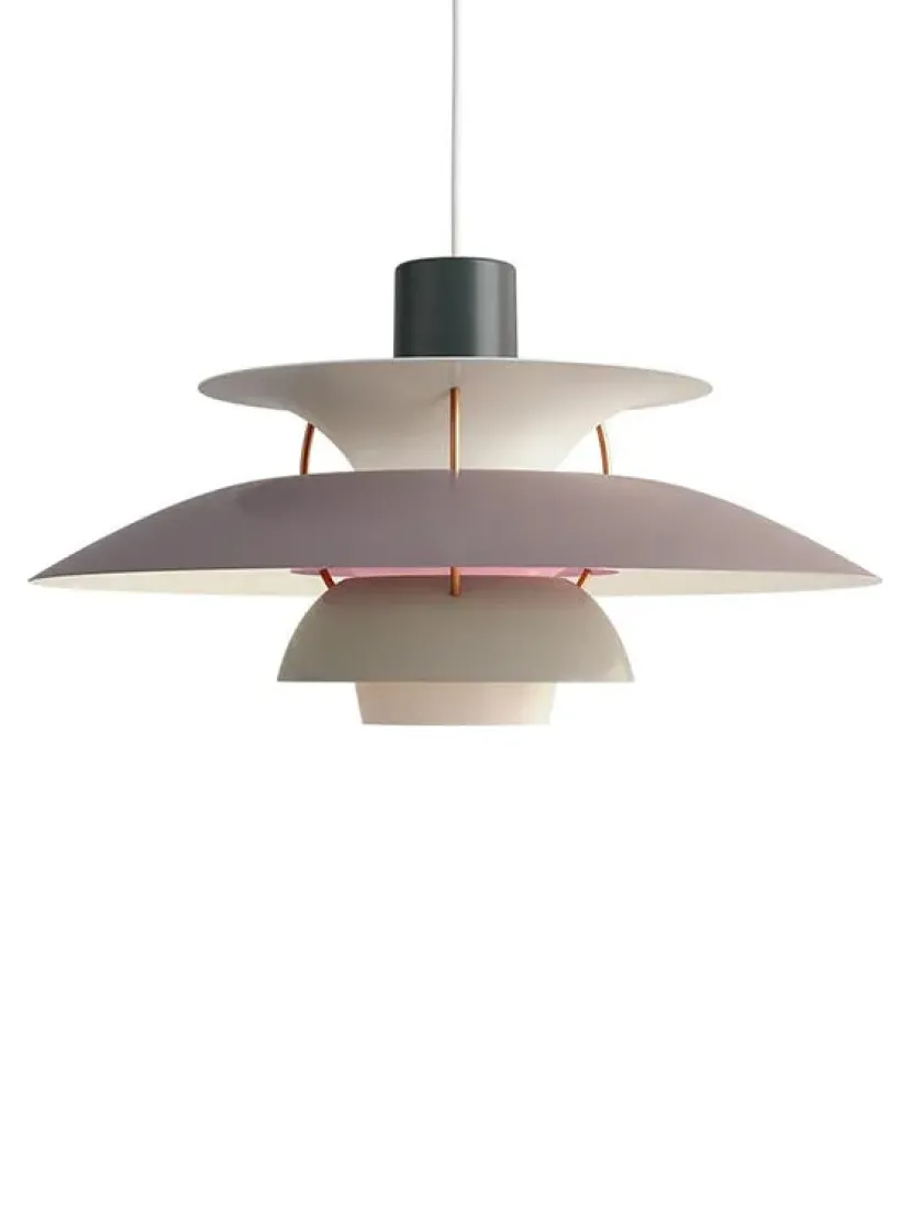 Louis Poulsen PH 5 pendel, monokrom af Poul Henningsen> Spots|Pendler