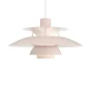 Louis Poulsen PH 5 pendel, Monokrom Pale Rose af Poul Henningsen> Pendler|Spots