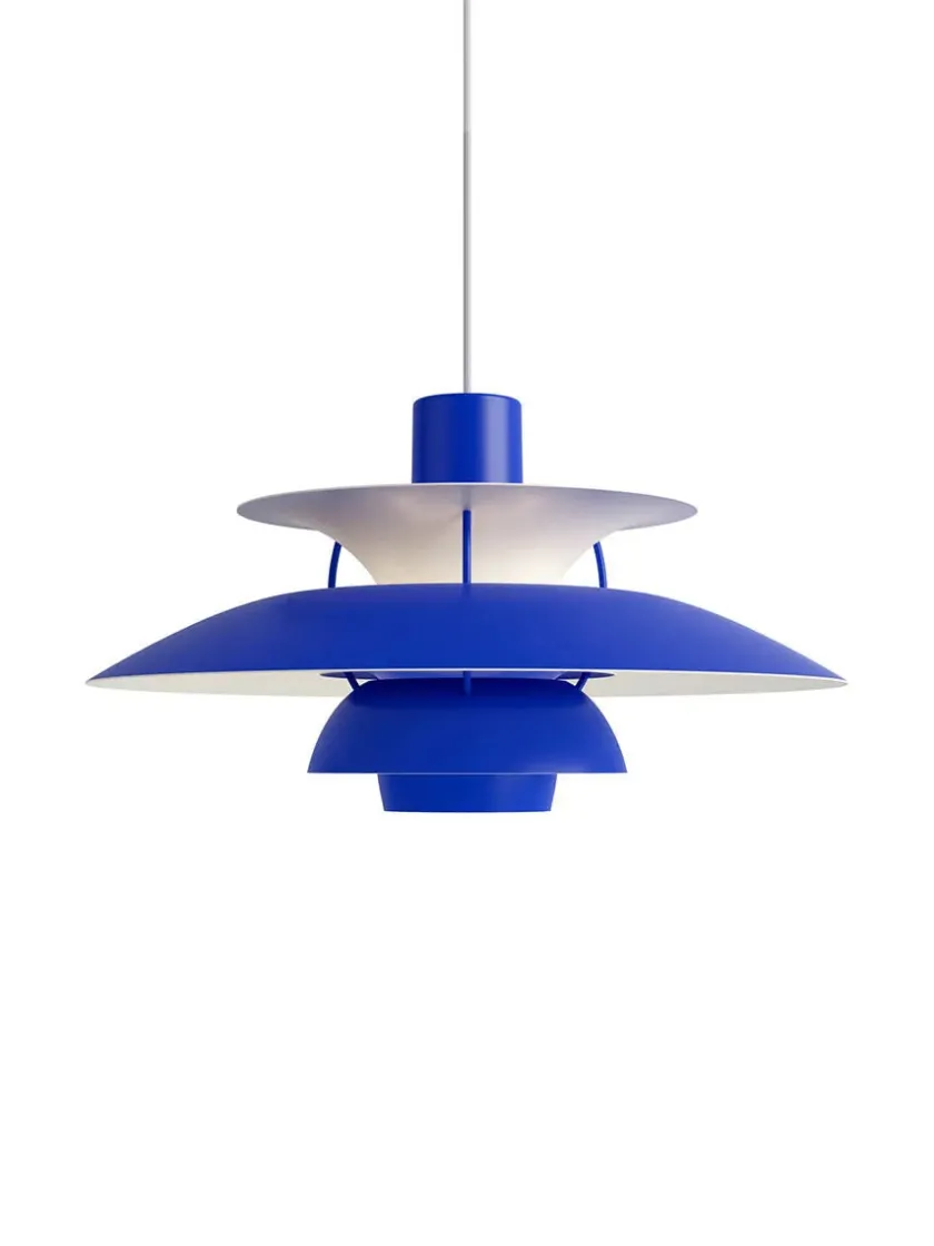Louis Poulsen PH 5 pendel, Monokrom Pale Rose af Poul Henningsen> Pendler|Spots