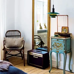Louis Poulsen PH 3½-3 Pendel, rød af Poul Henningsen><noscript><img width=