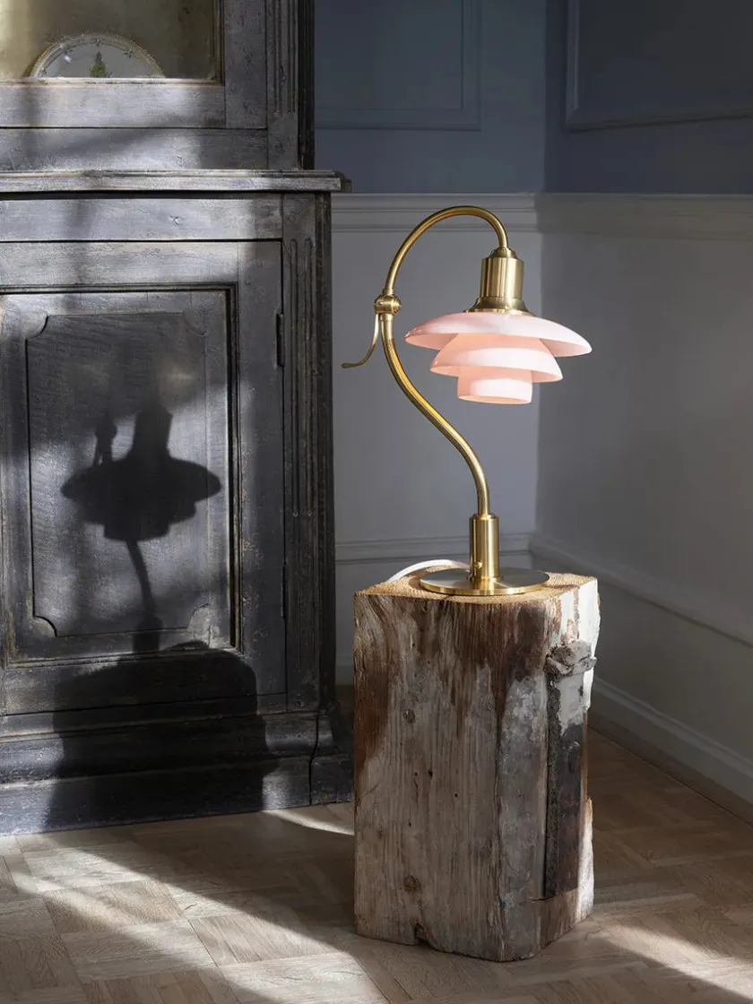 Louis Poulsen PH 2/2 Question Mark Pale Rose Bordlampe fra> Spots