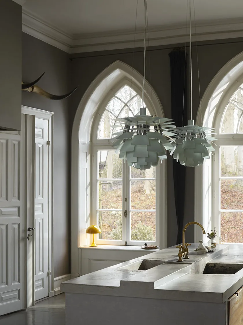Louis Poulsen PH Artichoke Dusty Green/Brass fra> Spots|Pendler