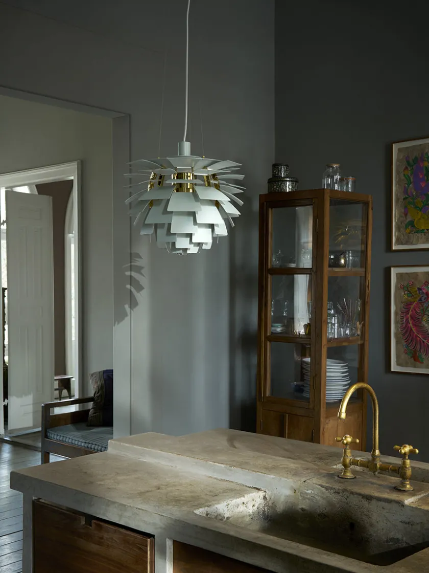 Louis Poulsen PH Artichoke Dusty Green/Chrome fra> Spots|Pendler