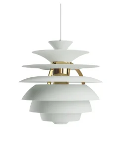 Louis Poulsen PH Snowball, soft white/chrome af Poul Henningsen><noscript><img width=