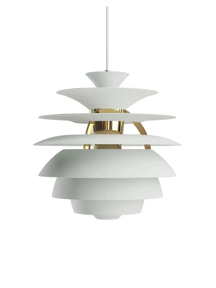 Louis Poulsen PH Snowball, soft white/chrome af Poul Henningsen> Spots|Pendler