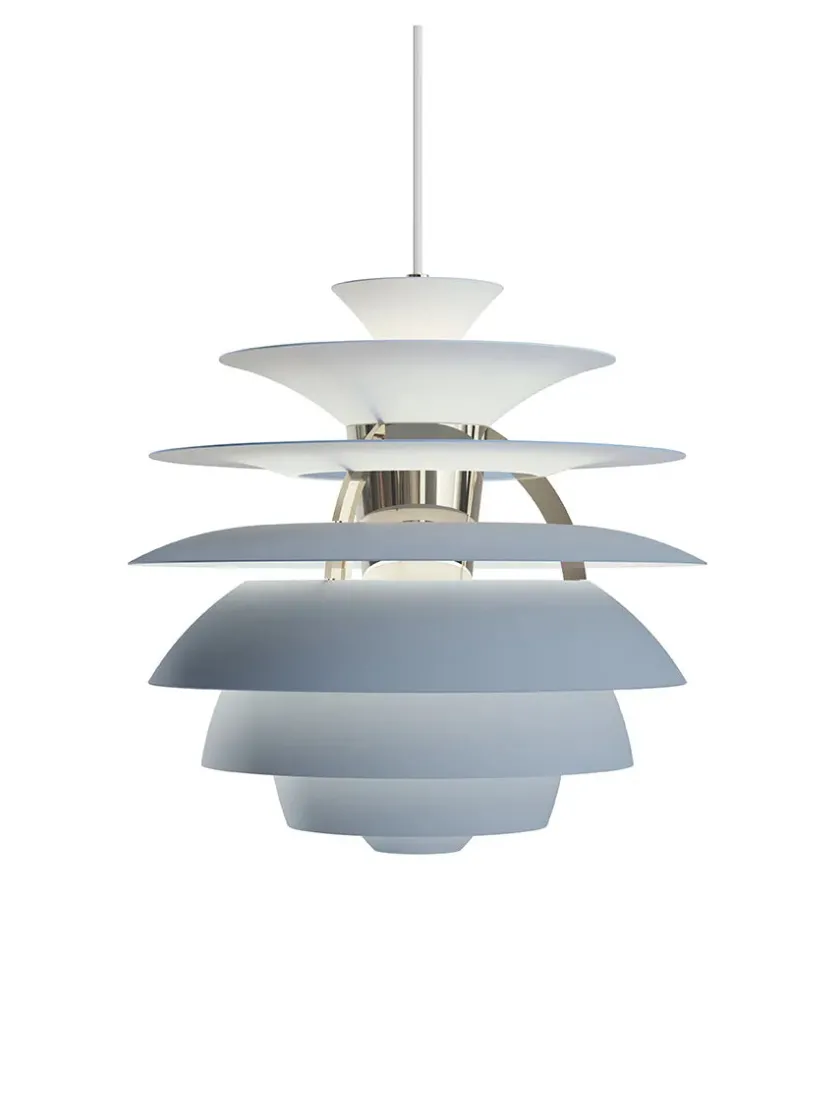 Louis Poulsen PH Snowball, soft white/chrome af Poul Henningsen> Spots|Pendler