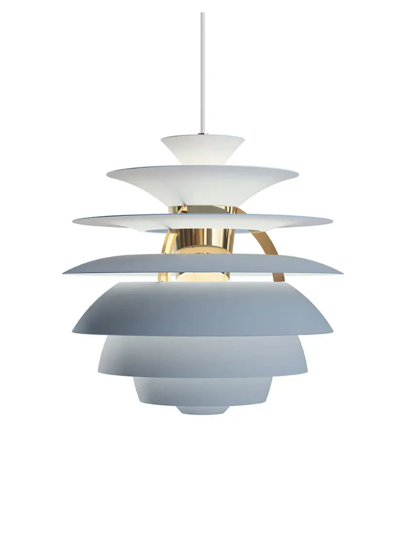 Louis Poulsen PH Snowball, soft white/chrome af Poul Henningsen> Spots|Pendler