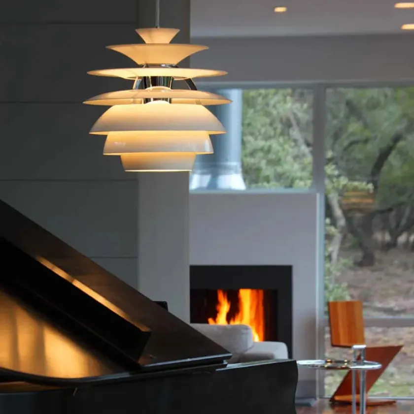 Louis Poulsen PH Snowball, soft white/chrome af Poul Henningsen> Spots|Pendler