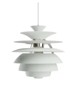 Louis Poulsen PH Snowball, soft white/chrome af Poul Henningsen><noscript><img width=