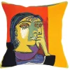 Poulin Design Picasso Portrait Dora Maar pude fra> Puder Og Plaider|Puder
