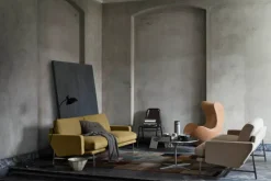 Fritz Hansen Piet Hein A223 Sofabord, Ø90 cm fra><noscript><img width=