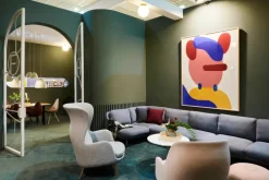 Fritz Hansen Piet Hein A223 Sofabord, Ø90 cm fra><noscript><img width=