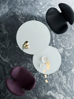Fritz Hansen Piet Hein A222 Sofabord, Ø75 cm fra><noscript><img width=