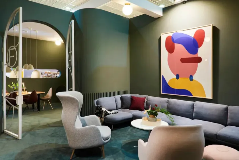 Fritz Hansen Piet Hein A203 Sofabord, 100 x 100 cm fra> Sofaborde