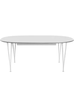 Fritz Hansen Piet Hein B620 Superellipse udtræksbord, 170/270 x 100 cm fra><noscript><img width=