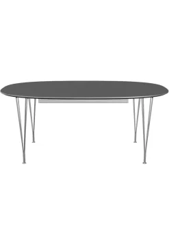 Fritz Hansen Piet Hein B620 Superellipse udtræksbord, 170/270 x 100 cm fra><noscript><img width=