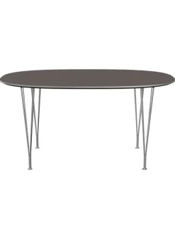 Fritz Hansen Piet Hein B612 Superellipse spisebord, 150 x 100 cm fra> Spiseborde