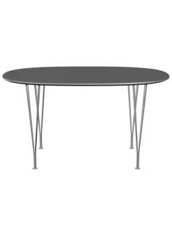 Fritz Hansen Piet Hein B611 Superellipse spisebord, 135 x 90 cm fra> Spiseborde