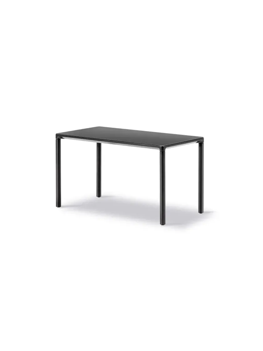 Fredericia Furniture Piloti Bord, sort laminat fra> Sofaborde