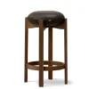 Fredericia Furniture Pioneer Bar Stool, smoked oak/primo 86 fra> Barstole