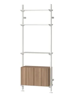 String Furniture Pira G2 Floor-to-Wall Shelving Bundle B fra String><noscript><img width=