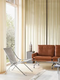 Fritz Hansen PK31/3 3 pers. Sofa af Poul Kjærholm> Sofaer