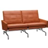 Fritz Hansen PK31/2 2 pers. Sofa af Poul Kjærholm> Sofaer