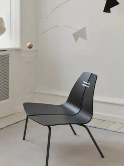 Fritz Hansen PK23 Lounge Chair, black/black af Poul Kjærholm> Loungestole|Lænestole