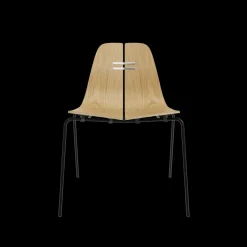 Fritz Hansen PK3 spisebordsstol, valnød af Poul Kjærholm><noscript><img width=