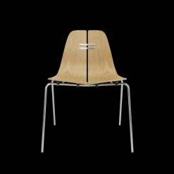 Fritz Hansen PK3 spisebordsstol, valnød af Poul Kjærholm><noscript><img width=