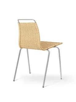 Carl Hansen & Søn PK1 Stol, sort stel af Poul Kjærholm><noscript><img width=