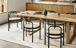 Fritz Hansen PK15 Stol, sortfarvet ask af Poul Kjærholm><noscript><img width=