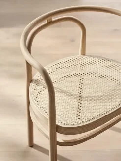 Fritz Hansen PK15 Stol, sortfarvet ask af Poul Kjærholm><noscript><img width=