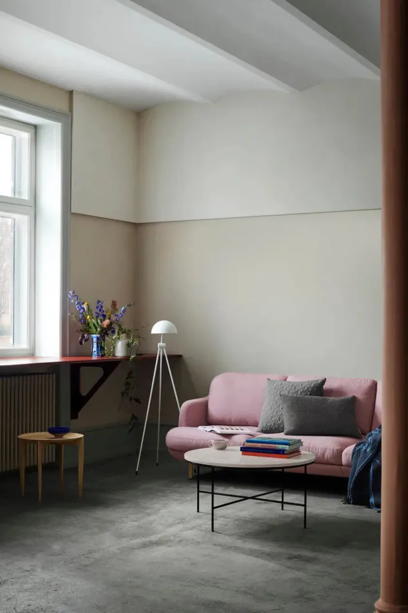 Fritz Hansen Planner Sofabord 100x100 fra> Sofaborde