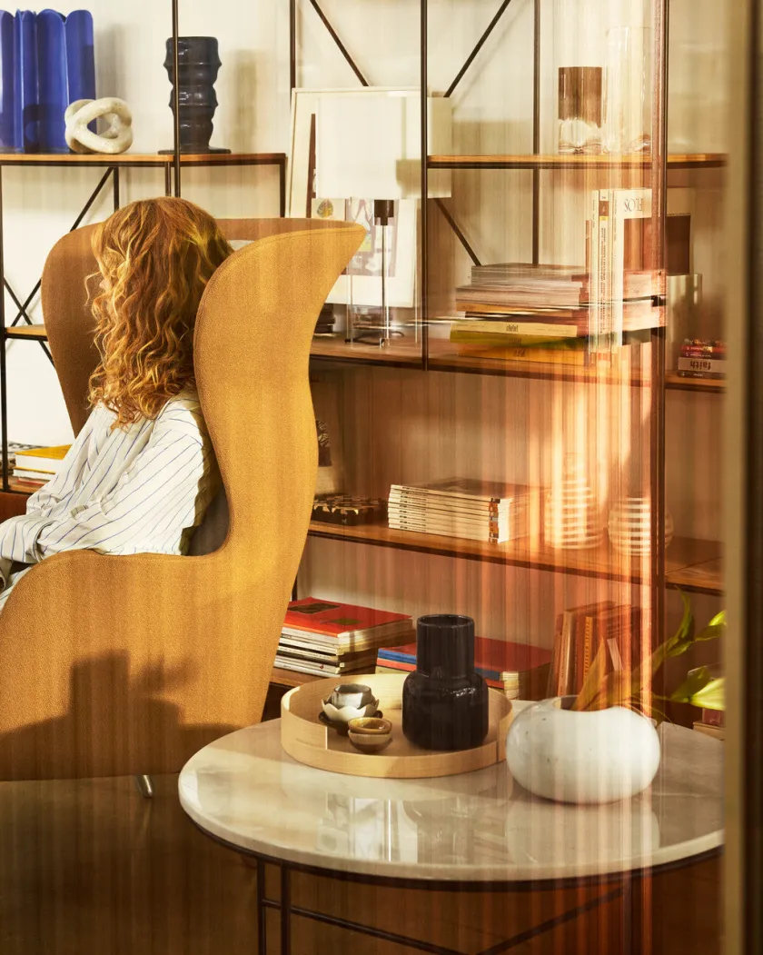 Fritz Hansen Planner Sofabord 100x100 fra> Sofaborde