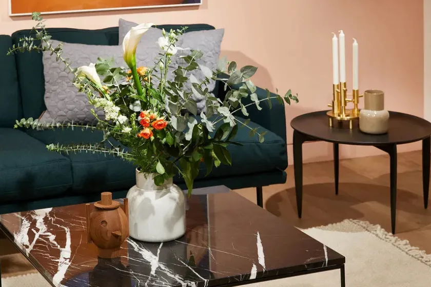 Fritz Hansen Planner Sofabord 100x100 fra> Sofaborde