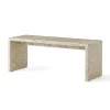 Audo Copenhagen Plinth Bridge, Kunis Breccia stone fra> Sofaborde
