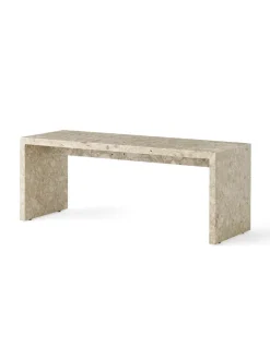 Audo Copenhagen Plinth Bridge, Kunis Breccia stone fra> Sofaborde