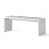 Audo Copenhagen Plinth Bridge, White carrara marble fra> Sofaborde