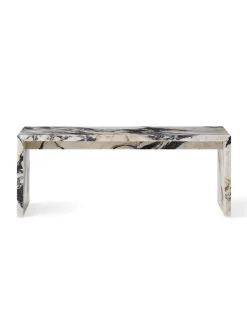 Audo Copenhagen Plinth Bridge, White carrara marble fra><noscript><img width=