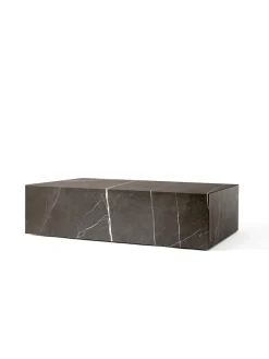 Audo Copenhagen Plinth Low, grey galaxy marble fra><noscript><img width=