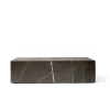 Audo Copenhagen Plinth Low Grey Kendzo marmor fra> Sofaborde