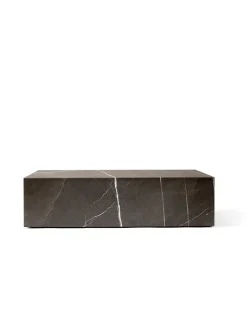 Audo Copenhagen Plinth Low Grey Kendzo marmor fra> Sofaborde
