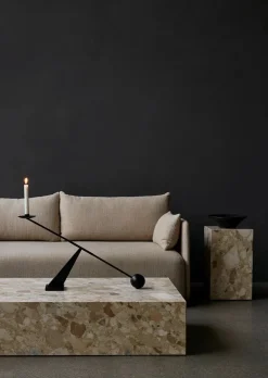 Audo Copenhagen Plinth Low Grey Kendzo marmor fra><noscript><img width=