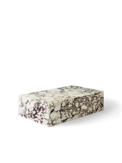 Audo Copenhagen Plinth Low Grey Kendzo marmor fra><noscript><img width=