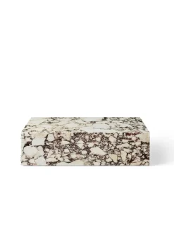 Audo Copenhagen Plinth Low Rose Calacatta Viola marmor fra> Sofaborde