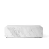 Audo Copenhagen Plinth Low White Carrara marmor fra> Sofaborde