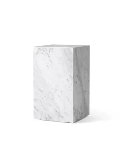 Audo Copenhagen Plinth Tall Rose Calacatta Viola marmor fra><noscript><img width=