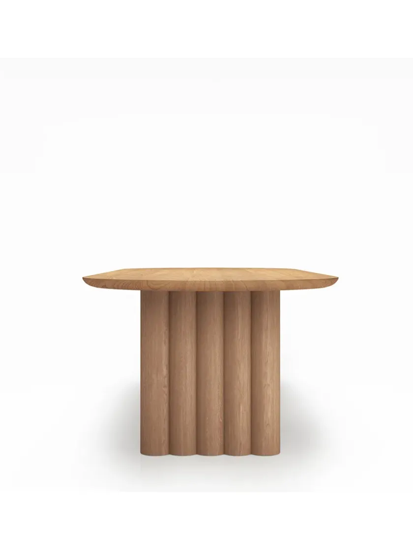 DK3 Plush Table Oval fra> Spiseborde