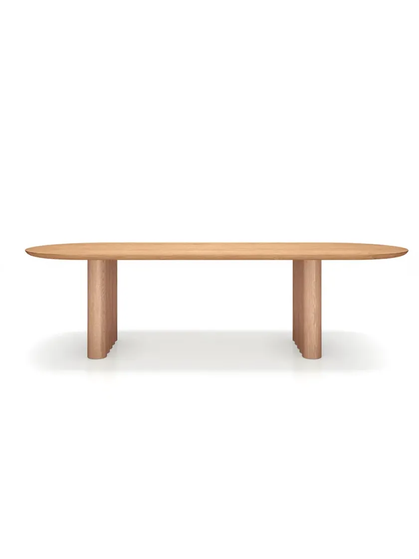DK3 Plush Table Oval fra> Spiseborde